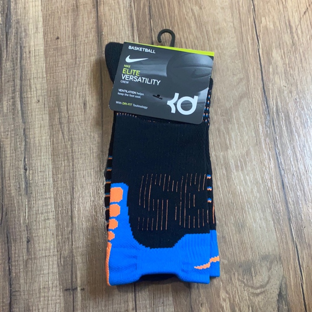 2016 Nike KD Elite Versatility Dri-Fit Basketball Crew Socks